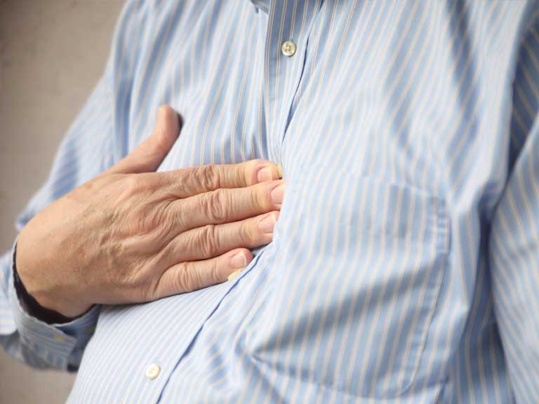 Patient with reflux